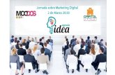 Presentación marketing digital, Agencia idea, Marketing & Consultoría. Agencia marketing en Valencia.