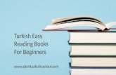 Turkish Reading Books for Beginners