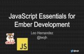 JavaScript Essentials for Ember development