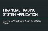 Financial Trading Application Design