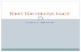 Short film concept board
