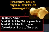 Lecture 14 shah fracture talus