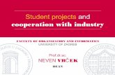 Neven Vrček:  Internship programme and students’ entrepreneurship as a hub between university and business community