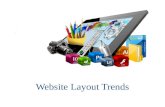 Website layout trends