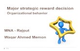 Four Major strategic reward decision