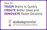eBook: How to Train Brains to Create and Innovate Better and Faster