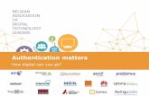 20170119 N-sight 'Authentication matters: How digital can you go?'