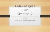 Amdavad Quiz Club Session 2