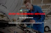 Seven Recommended Services for Your Honda Vehicle