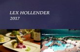 Lex Hollender hotels graphically 2017
