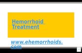 Hemorrhoid treatment