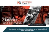 Nurturing Careers Worldwide by Cisco Security Certifications at Network Bulls