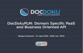 DocDokuPLM: Domain Specific PaaS and Business Oriented API