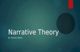 Narrative theory - Tegan Owen