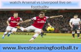 Now here is live coverage of arsenal vs liverpool