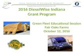 2016 DieselWise Indiana Grant Program