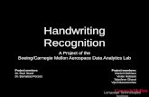 Handwriting recogntion slides boeing