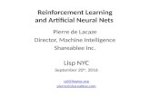 Reinforcement Learning and Artificial Neural Nets