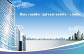Buy residential real estate in india