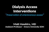 Dialysis Access Interventions