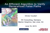 An Efficient Algorithm to Verify Generalized False Paths