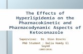 Effect of Hyperlipidemia on the Pharmacokinetics/Pharmacodynamics of Ketoconazole