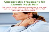 Chiropractic treatment for neck pain