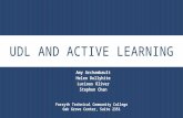 UDL and Active Learning Strategies