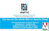 Can we run the Whole Web on Apache Sling?