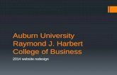 Harbert College of Business site re-design