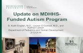 Update on MDHHS-Funded Autism Program