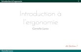 Introduction a l'ergonomie