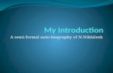 My Introduction (N. Nikhilesh)