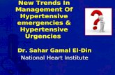 Hypertensive emergenciec & urgencies