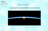 Spooky2 Contact Mode Instructions