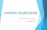 Synthetic securitization
