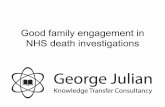 Good family engagement in NHS death investigations