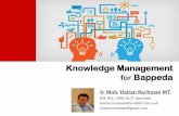 Knowledge Management (KM) Bappeda