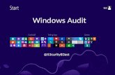 Windows Audit By Kaustubh Padwad