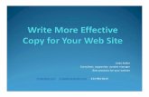 Write More Effective Copy for Your Nonprofit Website