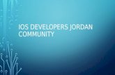 Jordan iOS developers community ,Omar Muwahed