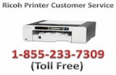 1-855-233-7309 @ Ricoh Printer Customer Service Number, Technical Support, Customer Support USA