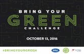 Bring Your Green Challenge Impact