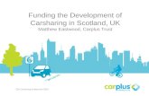 Matt Eastwood, Carplus Trust - Funding the Development of Carsharing in Scotland, UK