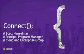 Connect 2015 Keynote - The Microsoft Cloud Platform for Developers - Scott Hanselman