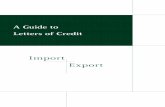 Import export guide - Letter of Credit