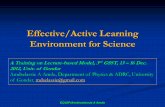 Effective or Active Learning Environment for Science