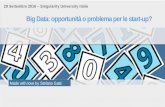 Big Data @ Singularity University Milan