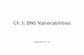 CNIT 40: 3: DNS vulnerabilities
