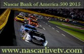 Nascar Bank of America 500 2015 race live streaming on iphone